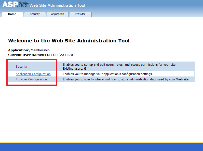 ASP.NET Configuration